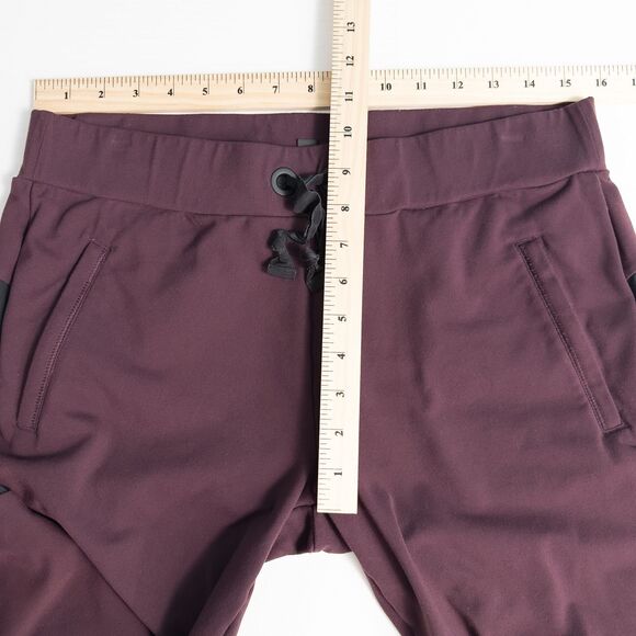 Athleta Metro Track Jogger Pants Womens Medium Auberge Athleisure Sporty 338183 - Picture 4 of 16